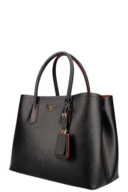 PRADA Saffiano Double Bag Medium