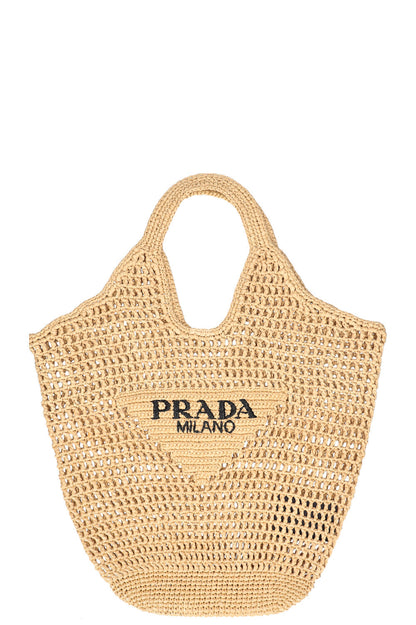 PRADA Raffia Tote Bag