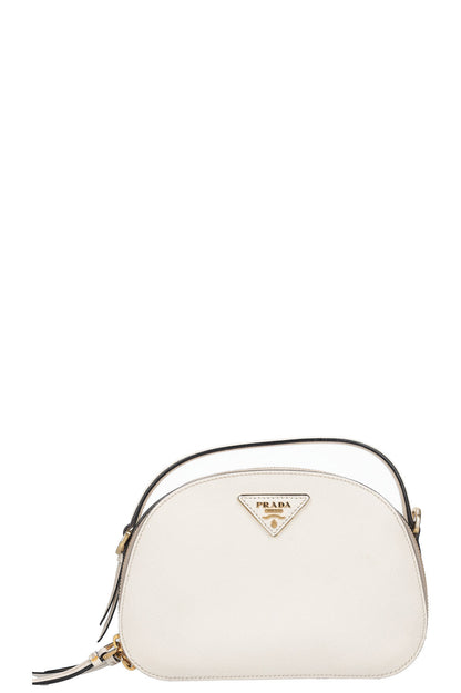 PRADA Odette Bag Saffiano White