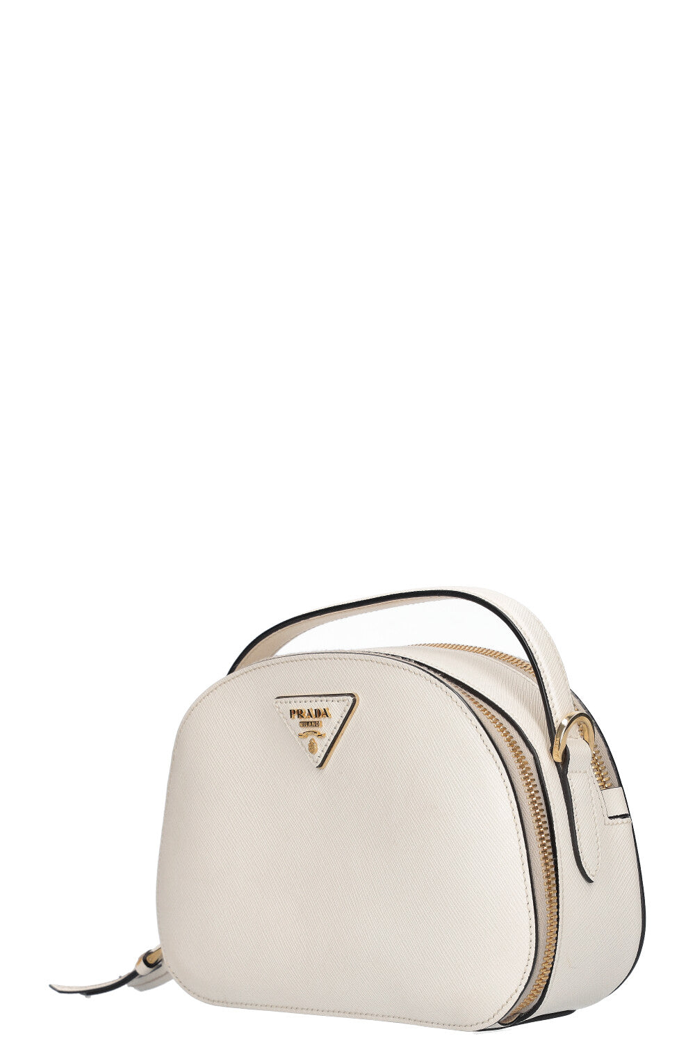 PRADA Odette Bag Saffiano White