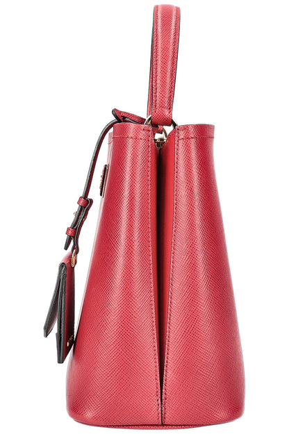 PRADA Panier Bag Saffiano Red