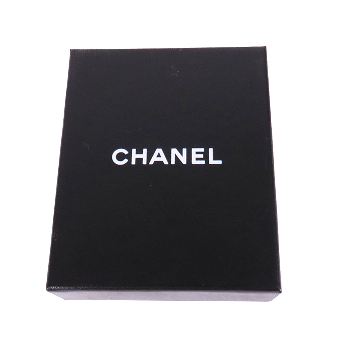 CHANEL CC Enamel Pendant Necklace Costume Necklace