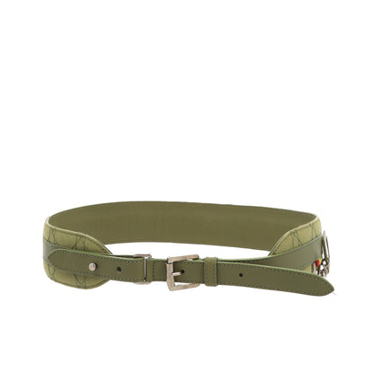 CHRISTIAN DIOR Belt in Green Fabric