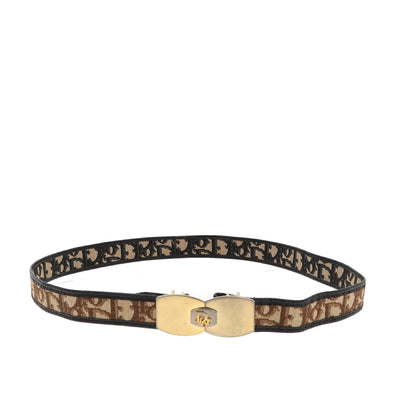 CHRISTIAN DIOR Belt in Beige Fabric