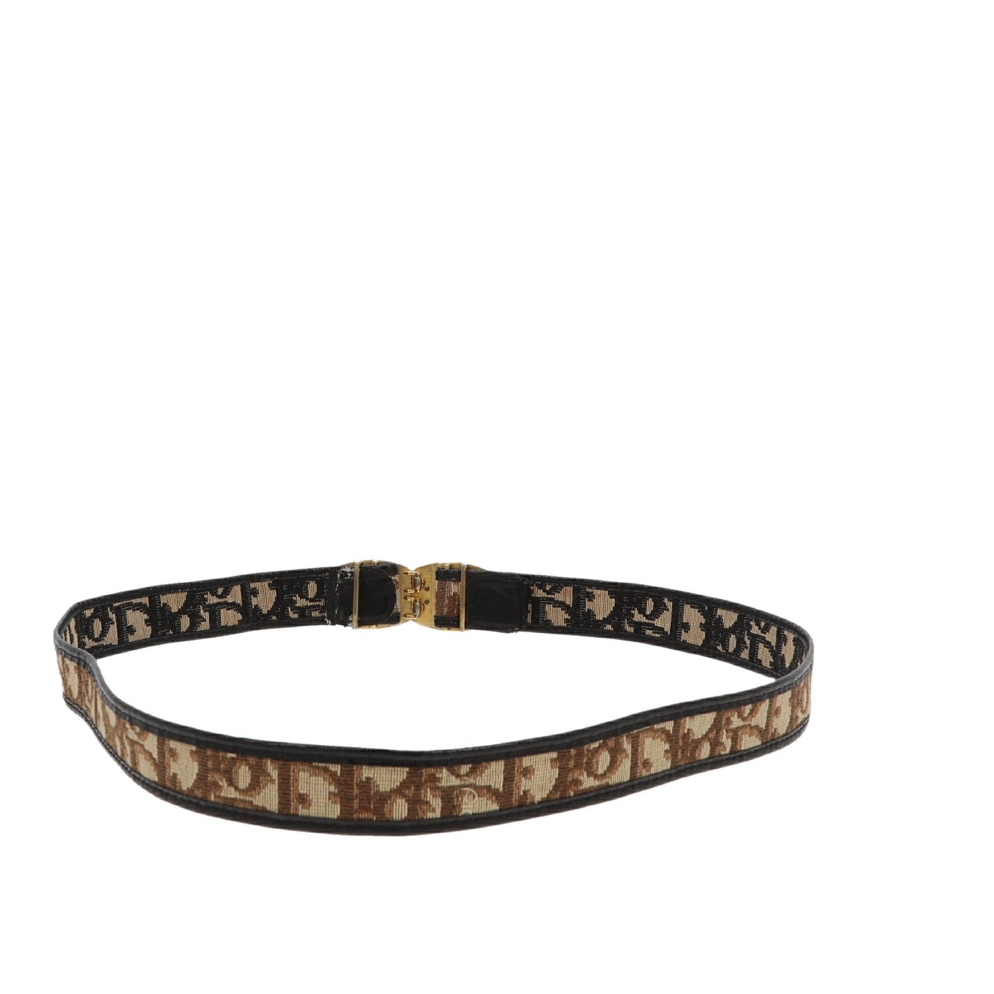 CHRISTIAN DIOR Belt in Beige Fabric