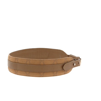 CHRISTIAN DIOR Belt in Brown Fabric