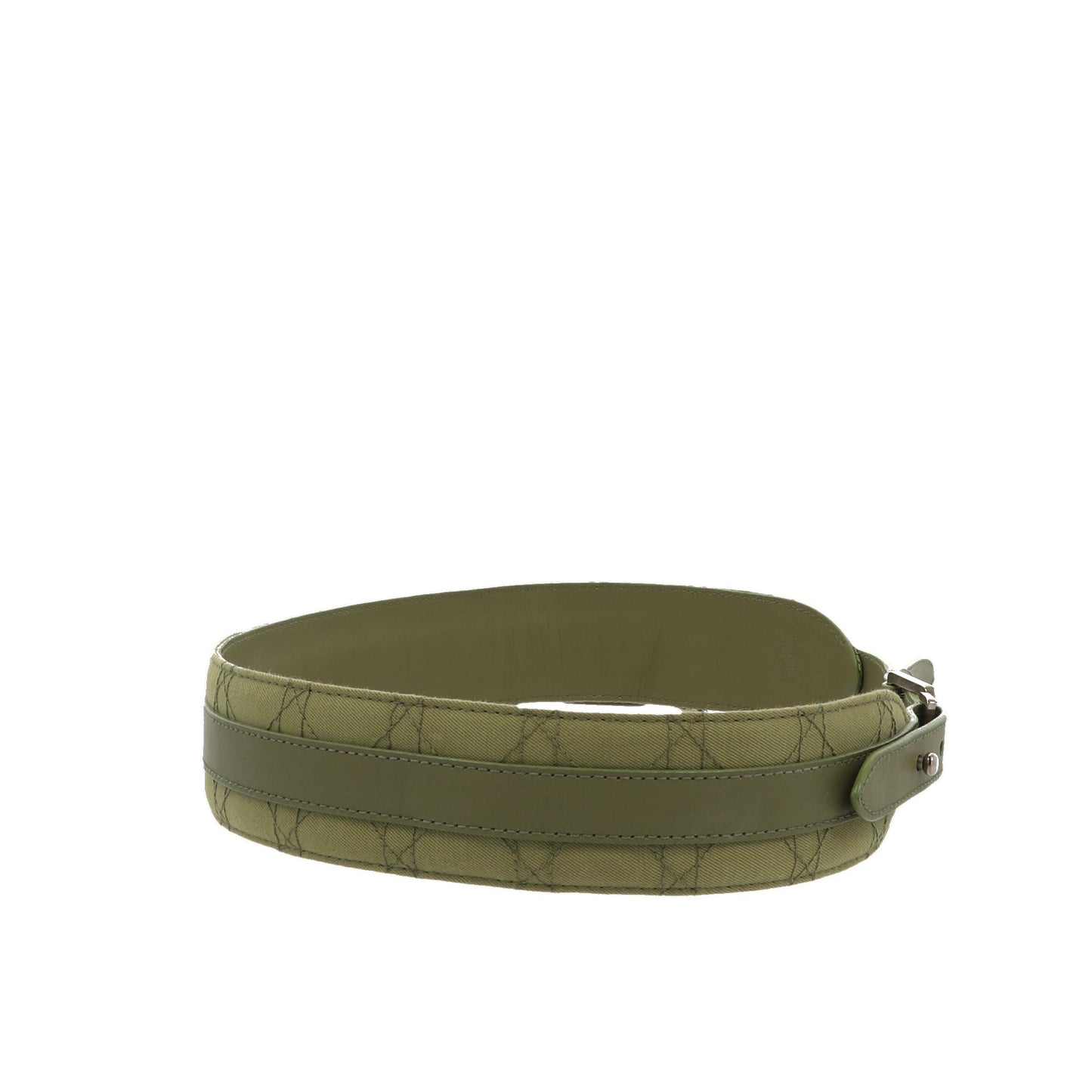 CHRISTIAN DIOR Belt in Green Fabric