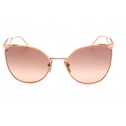 Prada   50ZS Sunglasses Pink Gold / Pink Gradient Dark Brown Women's