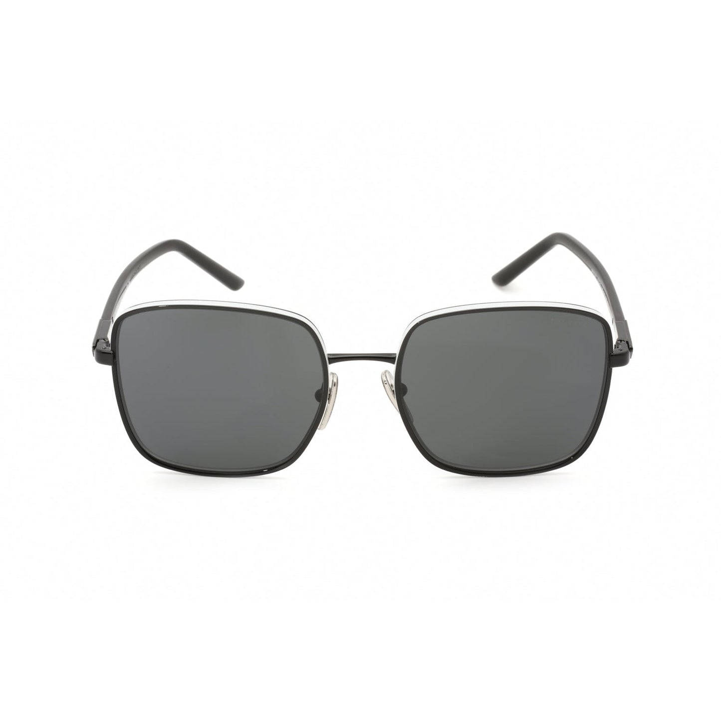 Prada   55YS Sunglasses Black White / Grey Women's