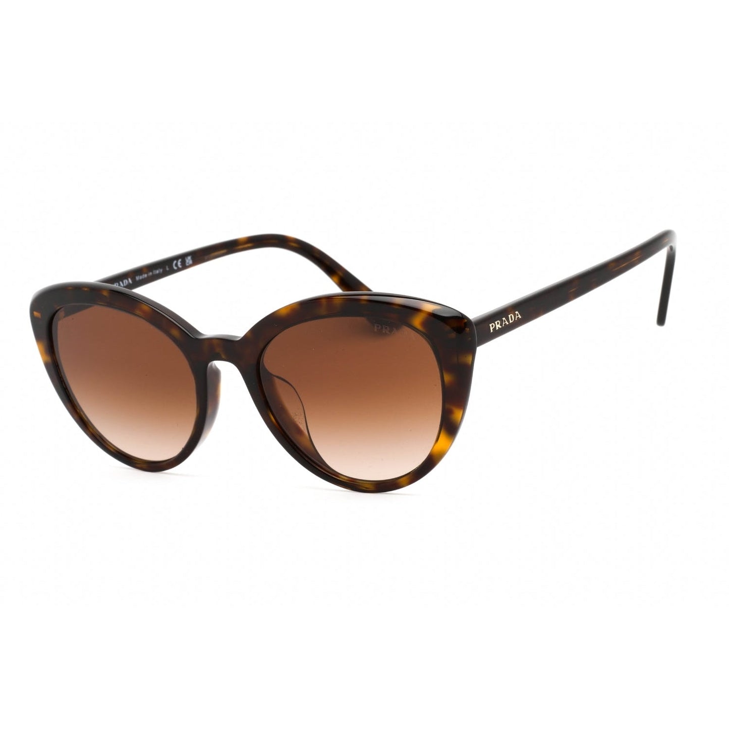 Prada PR02VSF Eyeglasses Havana / Brown Gradient-AmbrogioShoes