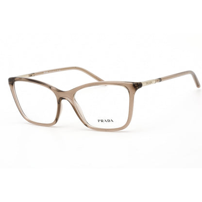 Prada PR081N Eyeglasses Honey Crystal / Clear demo lens-AmbrogioShoes