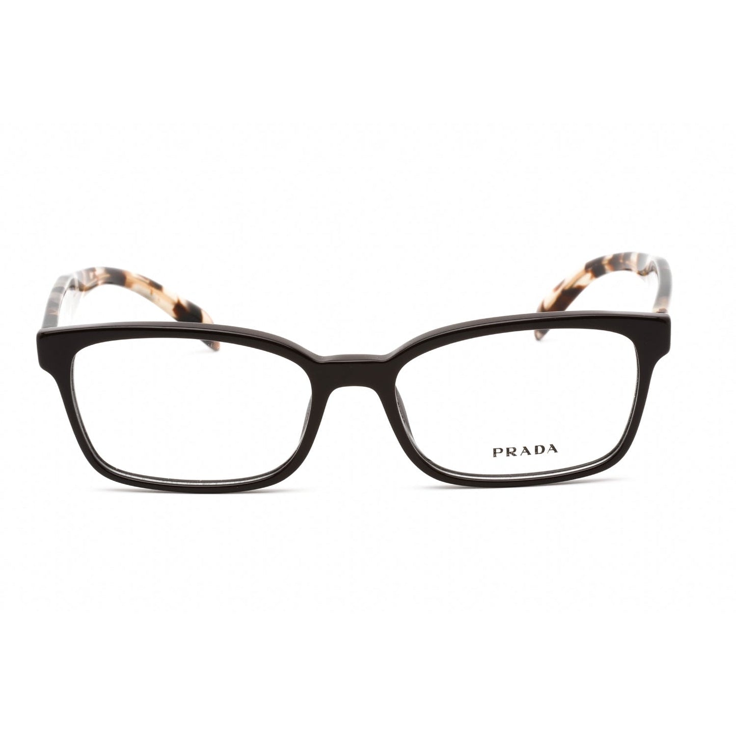 Prada PR18TV Eyeglasses Brown / Clear Lens