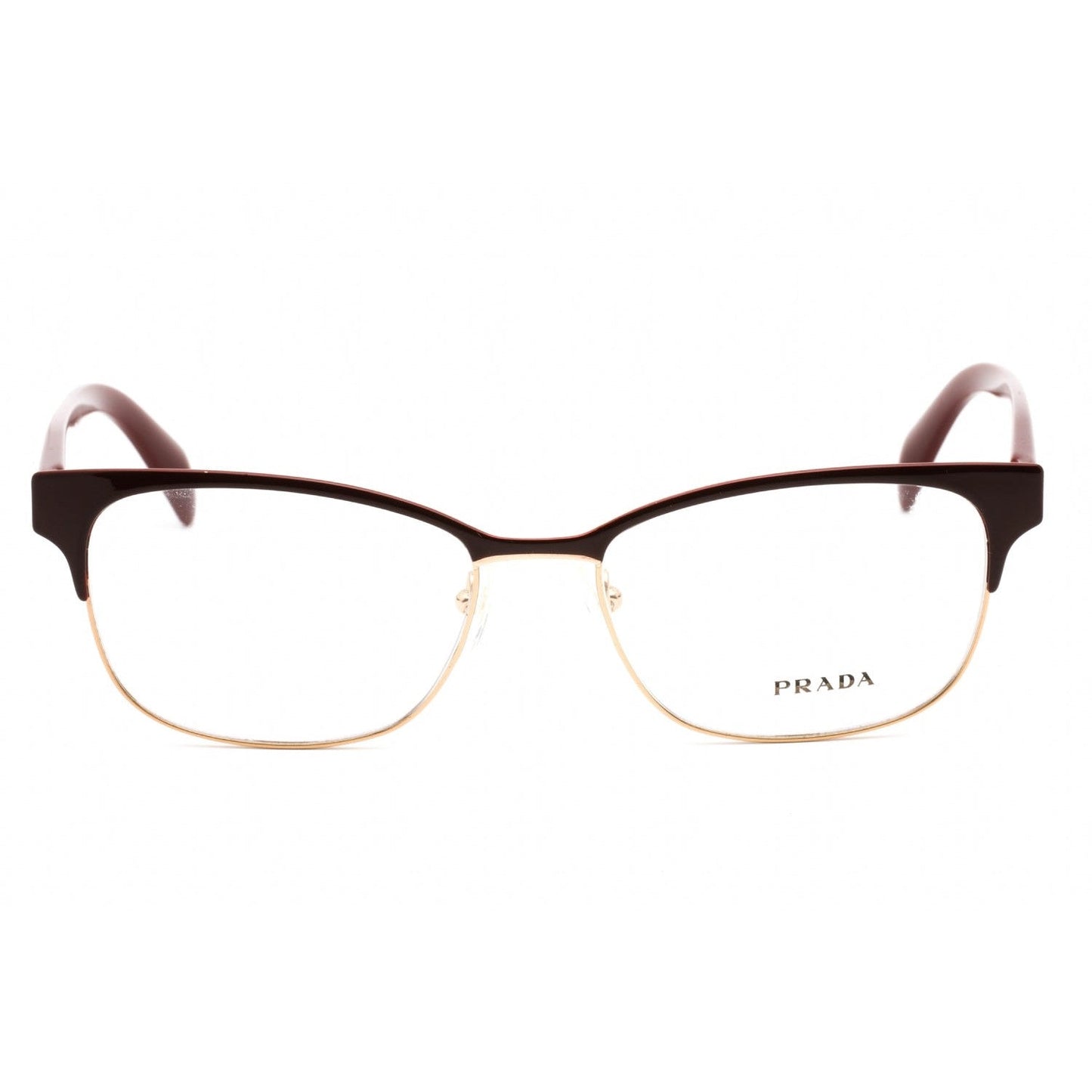 Prada PR65RV Eyeglasses Burgundy / Clear Lens