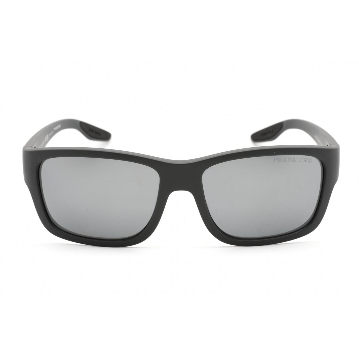 Prada Sport PS01WS Sunglasses Grey Rubber/Grey Silver mirror