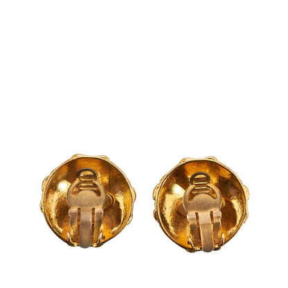 CHANEL CC Clip-on Earrings Costume Earrings