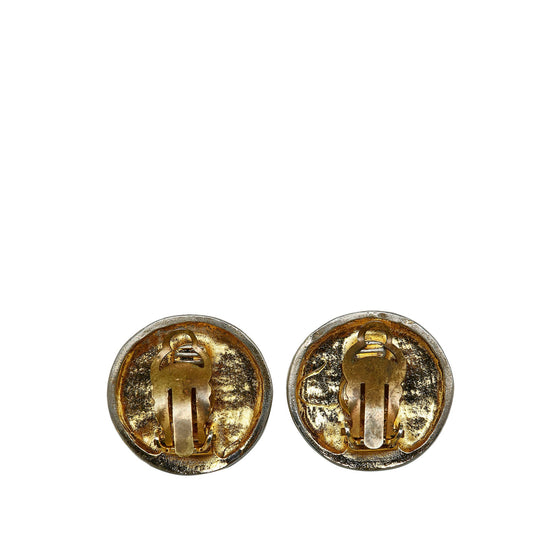 CHANEL CC Clip-on Earrings Costume Earrings