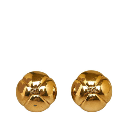 CHANEL CC Clip-on Earrings Costume Earrings