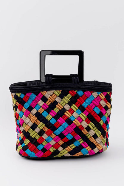 Sac en passementerie multicolore Yves Saint Laurent