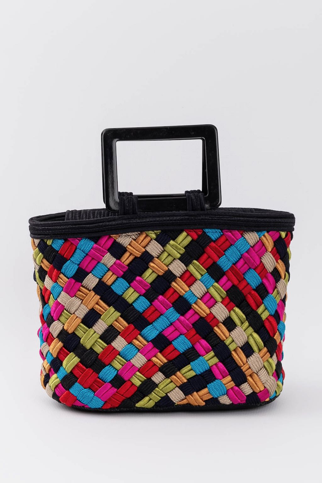 Sac en passementerie multicolore Yves Saint Laurent