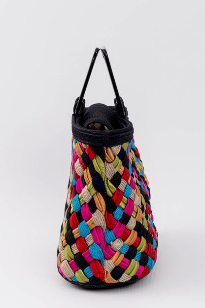 Sac en passementerie multicolore Yves Saint Laurent