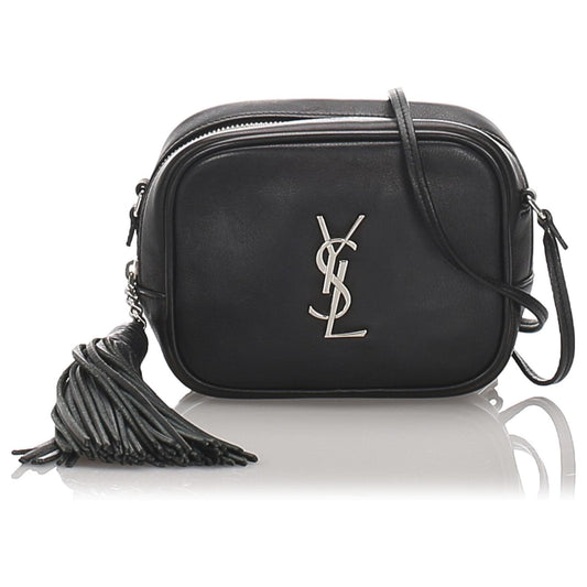 Saint Laurent Yves Saint Laurent Blogger Leather Crossbody Bag