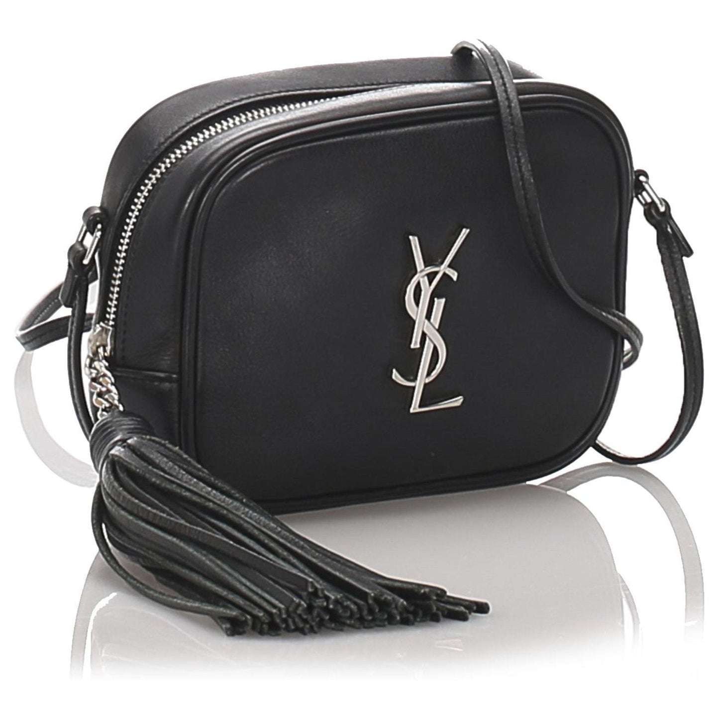 Saint Laurent Yves Saint Laurent Blogger Leather Crossbody Bag