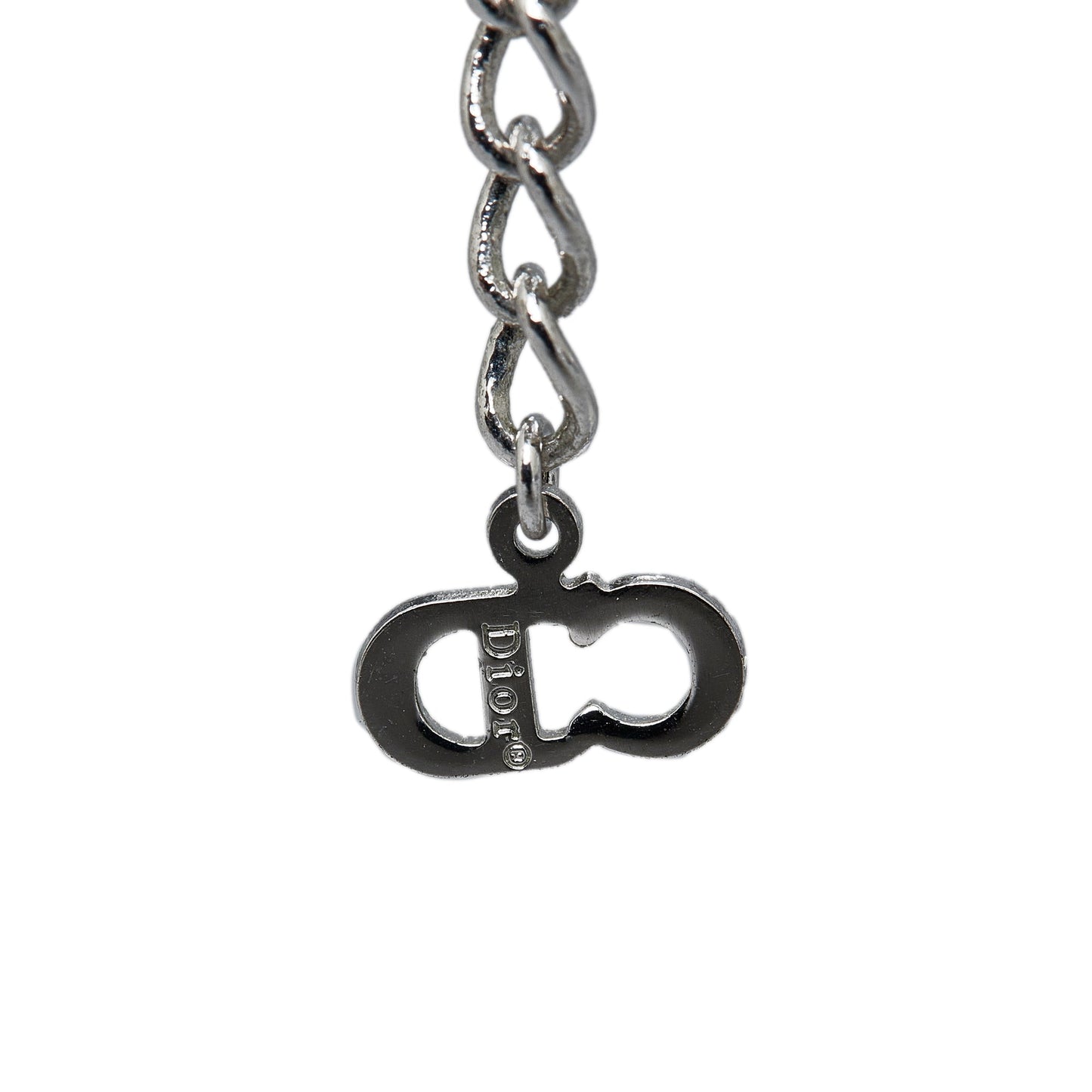 DIOR Oblique Trotter Pendant Necklace Costume Necklace