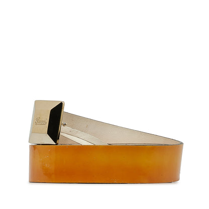 GUCCI Patent Leather Belt