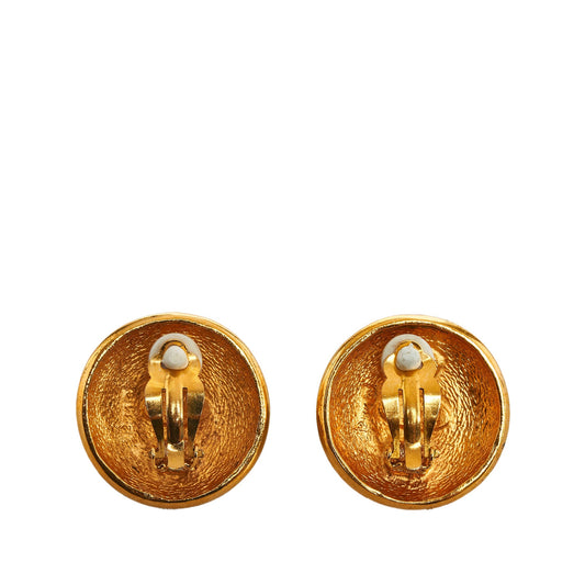 CHANEL CC Clip-on Earrings Costume Earrings