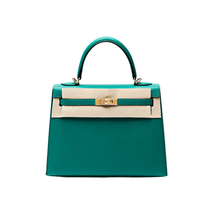 Hermes Kelly II 25 Vert Jade Sellier Epsom Calfskin