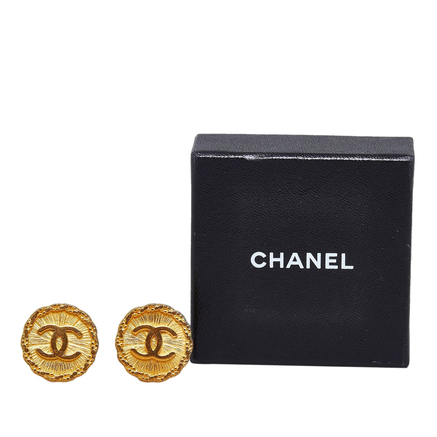 CHANEL CC Clip-on Earrings Costume Earrings