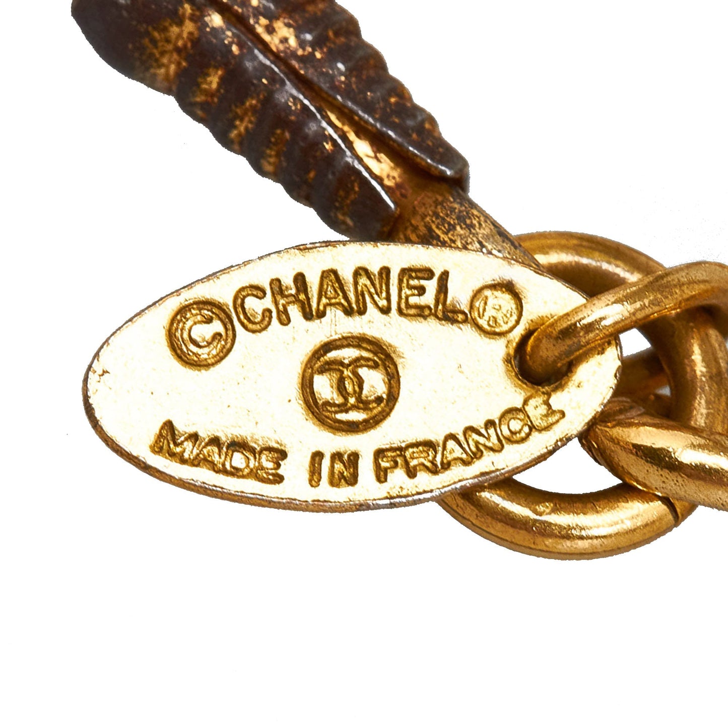 CHANEL Rue Cambon Pendant Necklace Costume Necklace