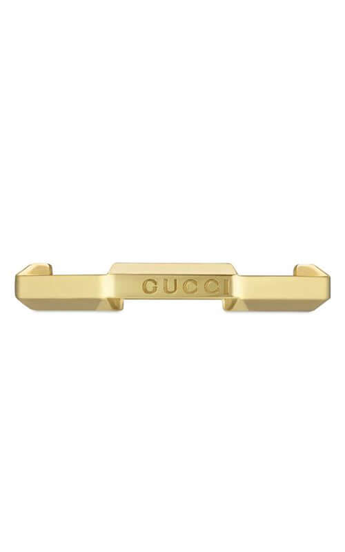 GUCCI Link to Love 18k Yellow Gold Ring YBC662194001