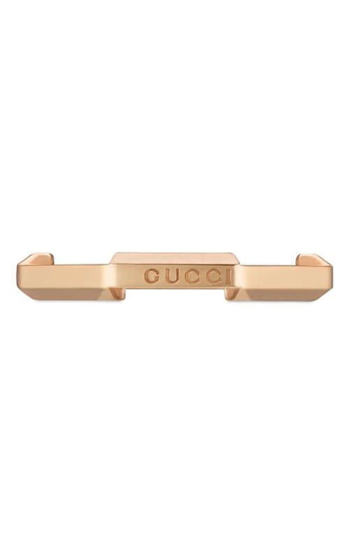 GUCCI Link to Love 18k Rose Gold Ring YBC662194002