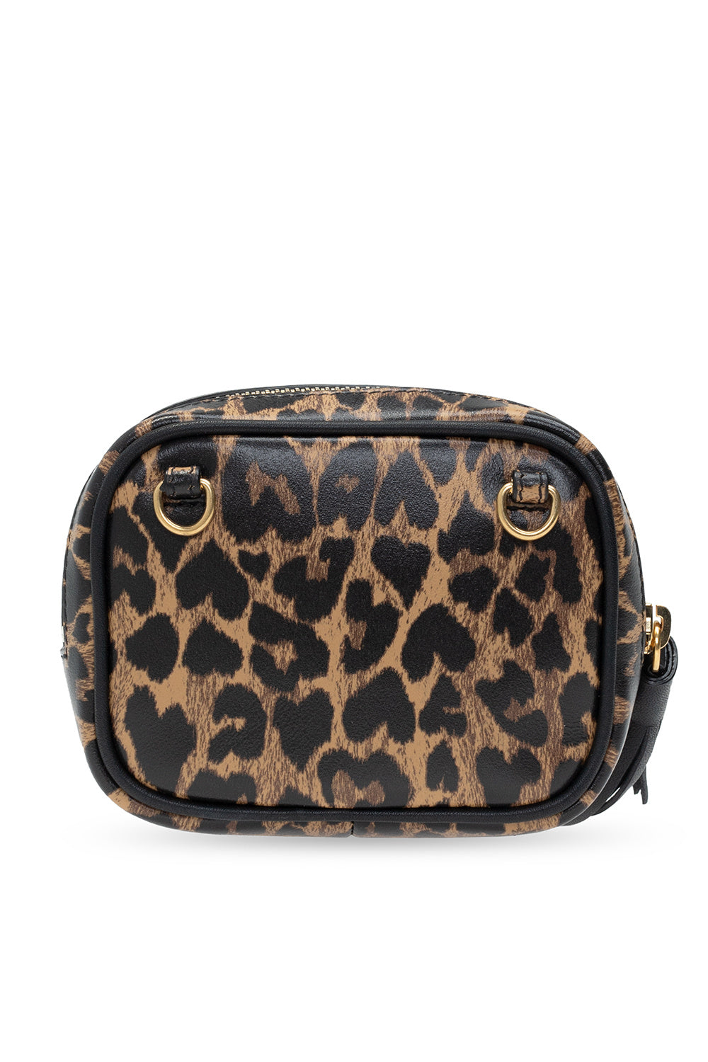 Yves Saint Laurent BABY LOU LEOPARD HEART MONOGRAM TASSEL BAG