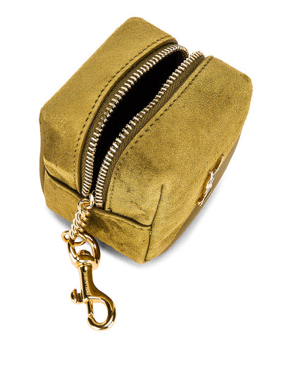 Yves Saint Laurent JAMIE CUBE CHARM IN SUEDE AND LAMBSKIN