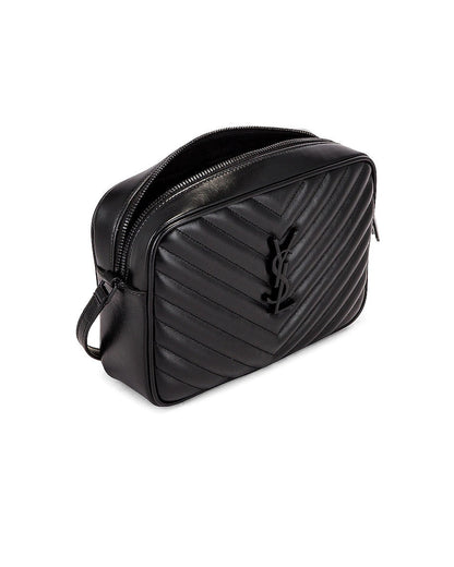 Yves Saint Laurent LOU MEDIUM CAMERA BAG IN QUILTED LEATHER