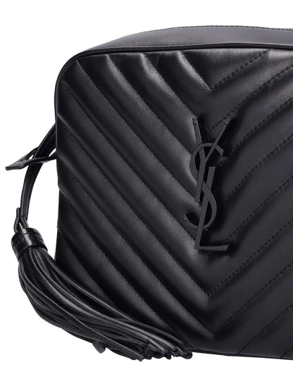 Yves Saint Laurent LOU MEDIUM CAMERA BAG IN QUILTED LEATHER