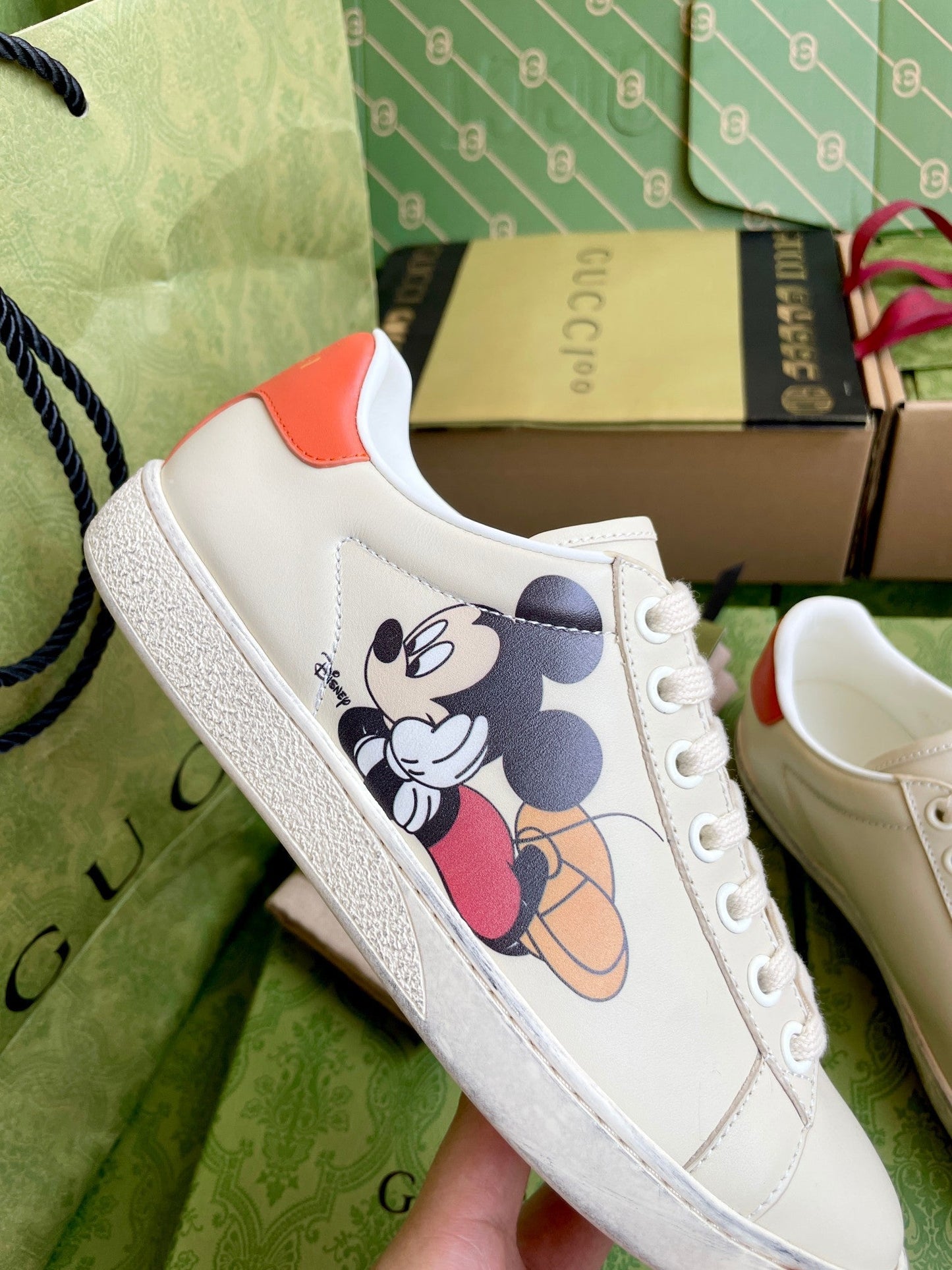 SAPATO GUCCI MICKEY