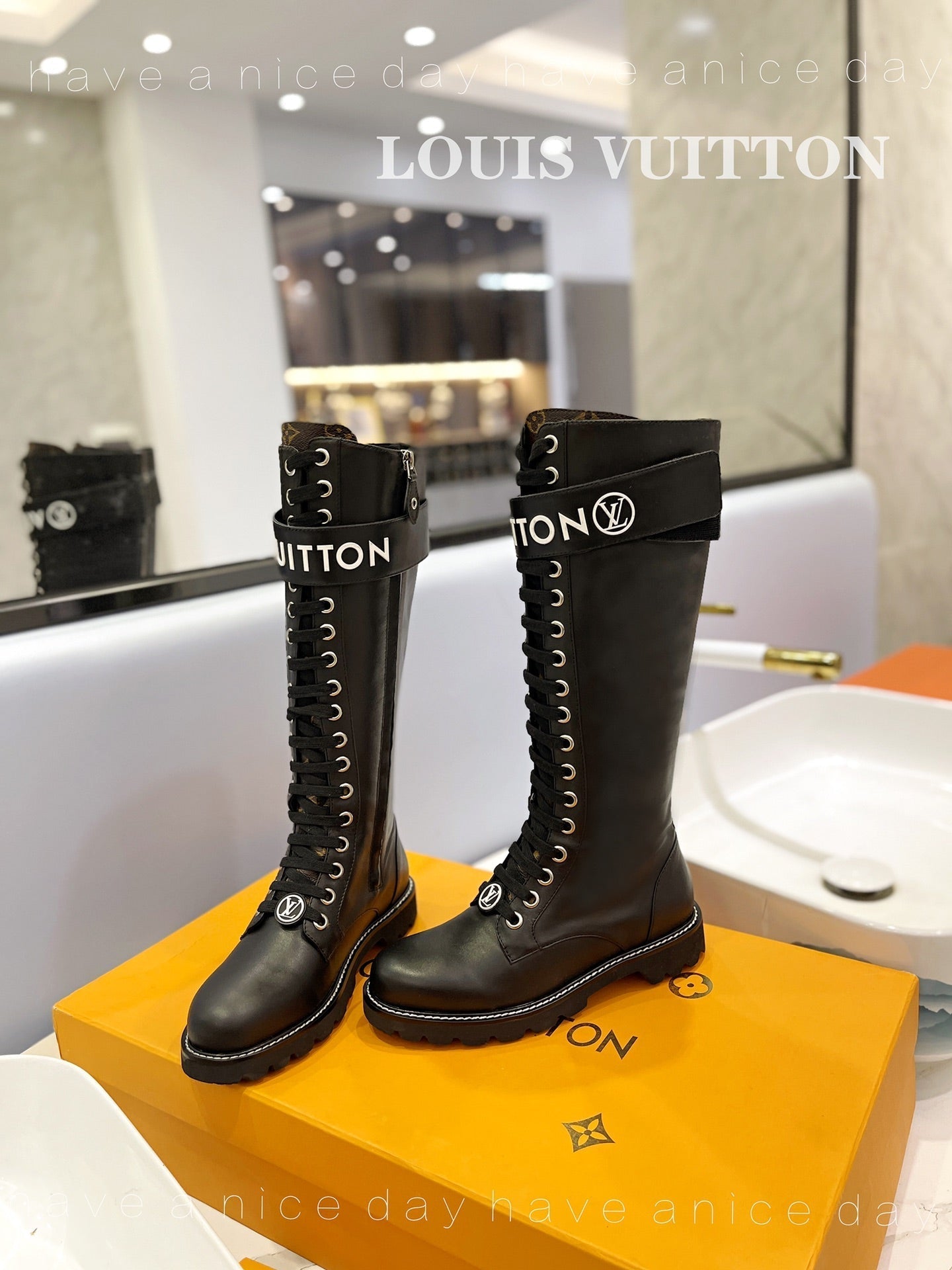 Premium  Louis Vuitton  BOOTS 031