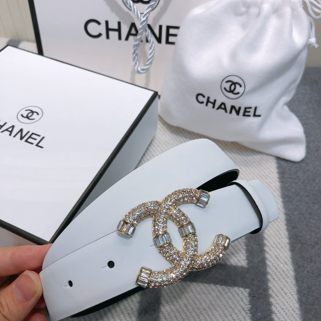 Leather Belt Chanel