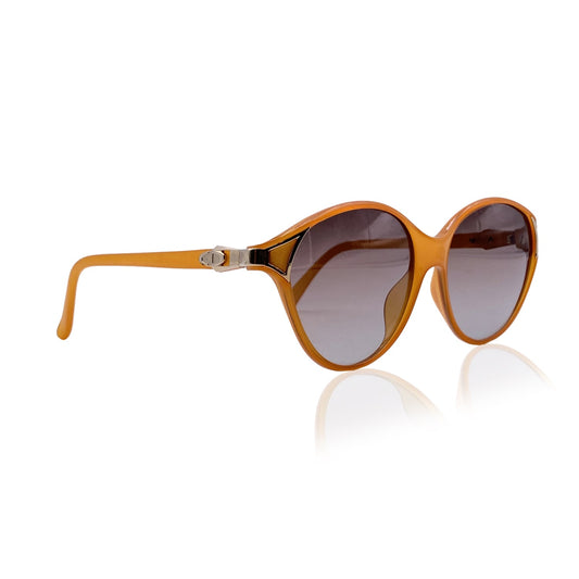 CHRISTIAN DIOR Vintage Orange Acetate Sunglasses 2306 40 55/15 125Mm