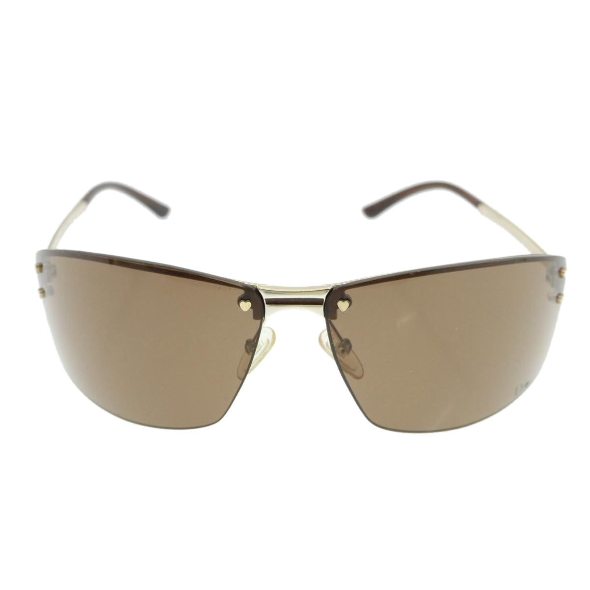 CHRISTIAN DIOR Sunglasses Brown  am4062