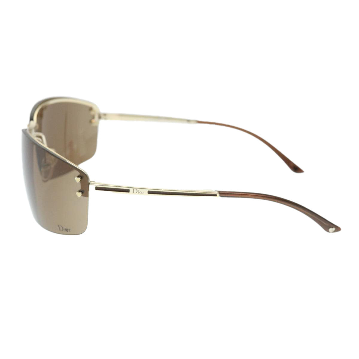 CHRISTIAN DIOR Sunglasses Brown  am4062