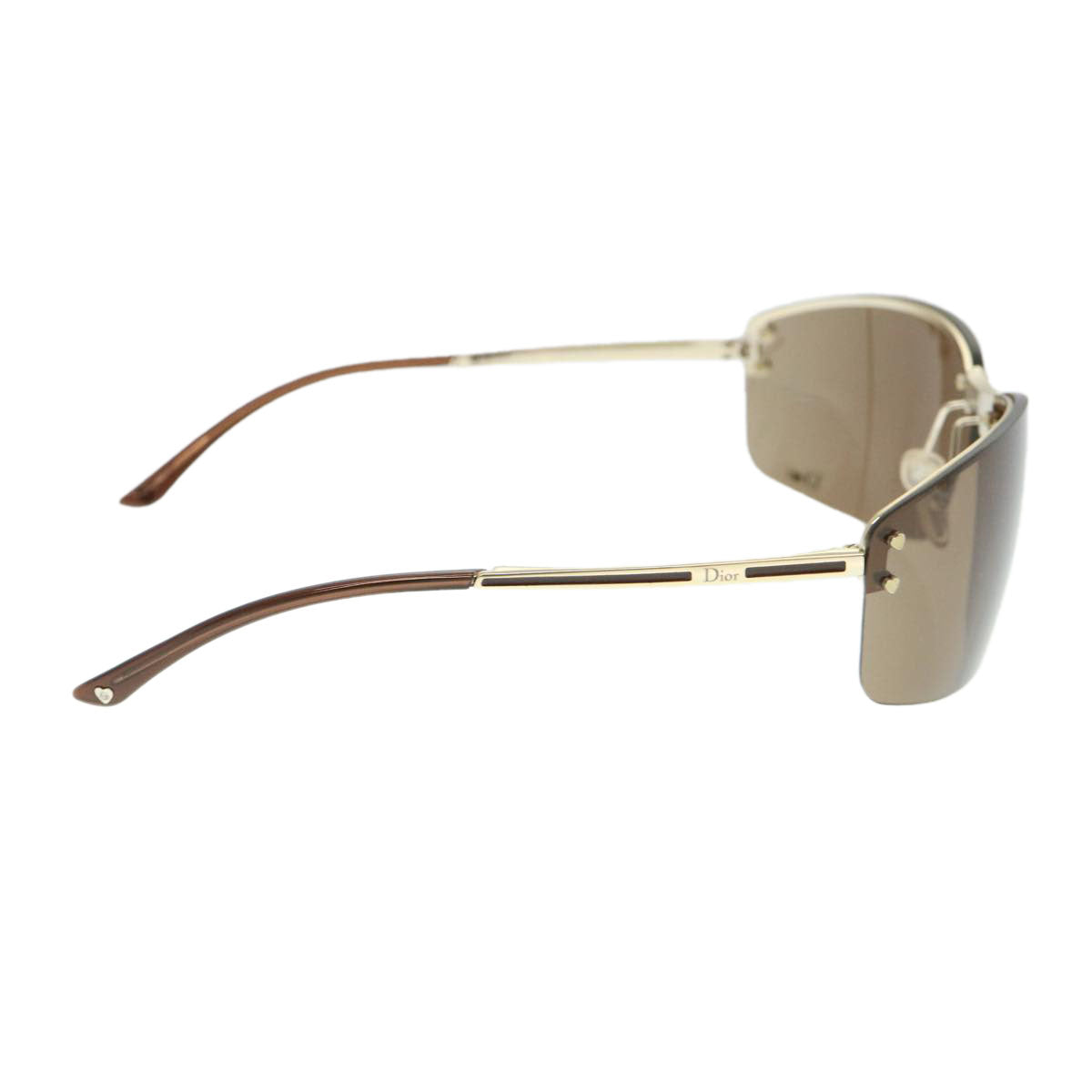 CHRISTIAN DIOR Sunglasses Brown  am4062