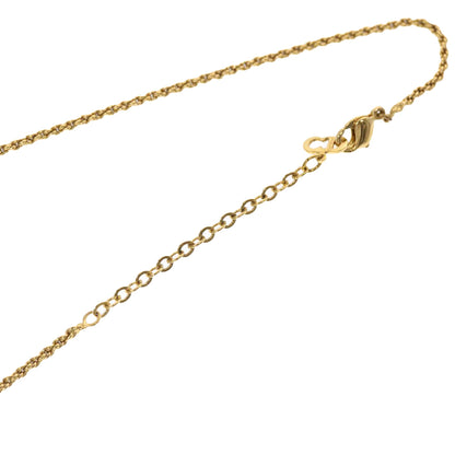 CHRISTIAN DIOR Necklace Metal Gold Tone  am4660