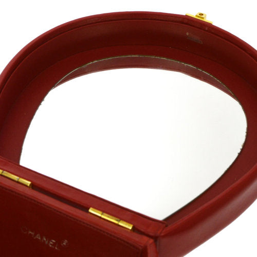 CHANEL 1986-1988 Red Lambskin Vanity handbag ao07695