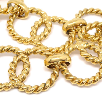 CHANEL★ 1988 Medallion Gold Chain Belt ao31120