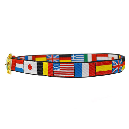 CHANEL 1995 Cruise National Flag Belt #70 ao31715