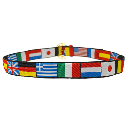 CHANEL 1995 Cruise National Flag Belt #70 ao31715